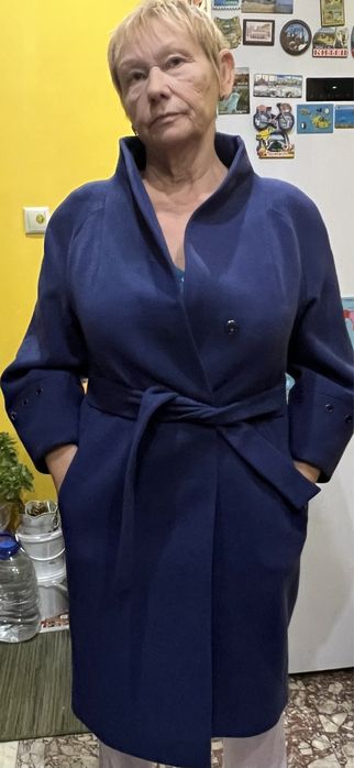 Ново дамско палто от мек кашмир