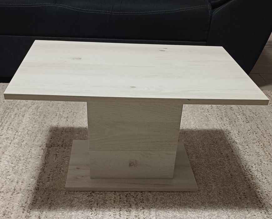 Măsuță de cafea din PAL – Design Modern, Stejar Deschis