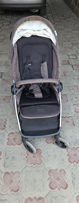 Коляска детская с прогулочным блоком и люлькой