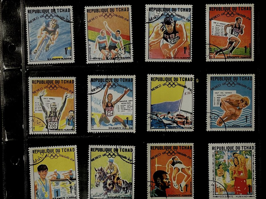 Vand Colectie Timbre stampilate 500 bucati, 50 tari