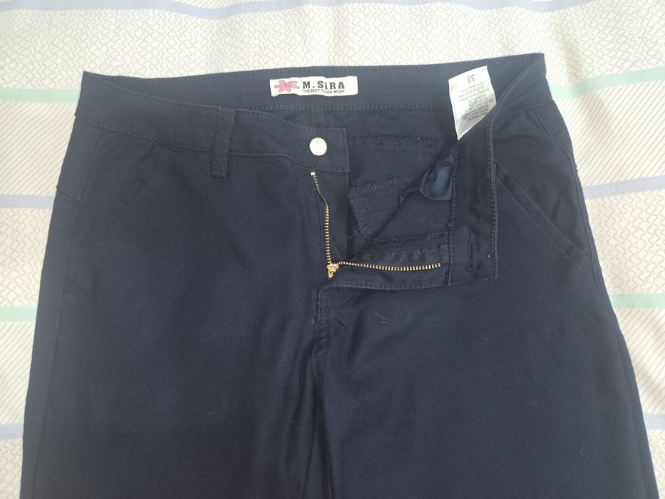 Pantaloni dama skinny blomarin