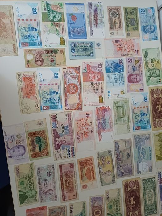 Colectie bancnote romanesti si straine
