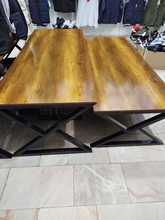 Лофт стол. Жуда мустахкам ва чиройли журнальный стол.