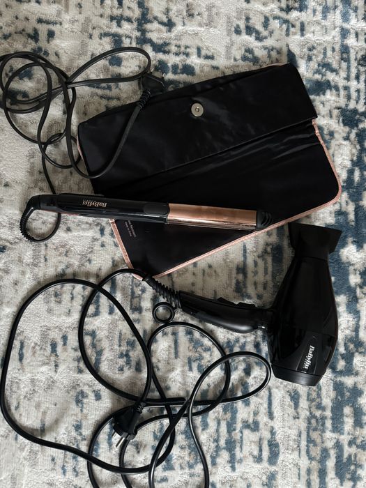 Утюжок babyliss с чехлом