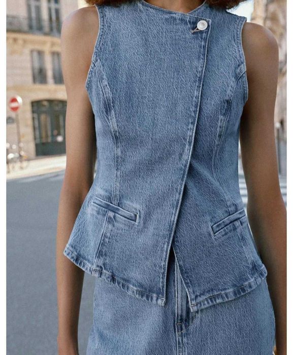 Дамдси дънков елек Zara