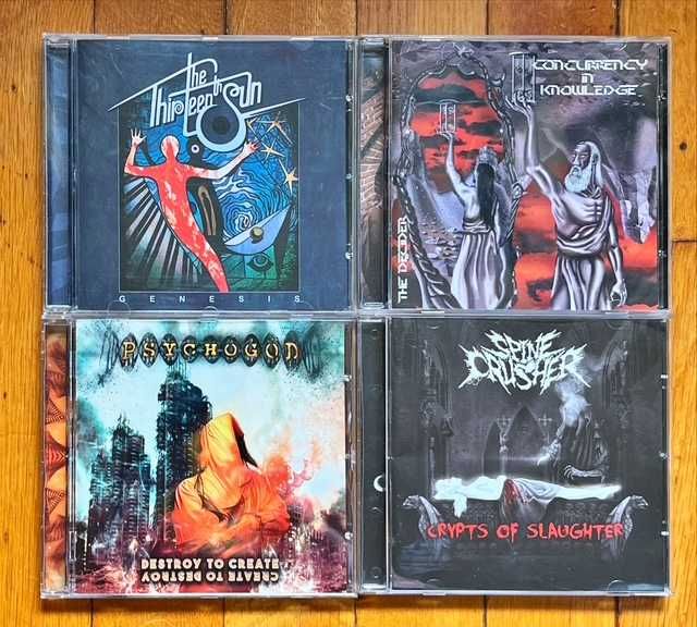 CD rock RO: Dracula, Vama Veche, 2x Crize, 4x albume metal