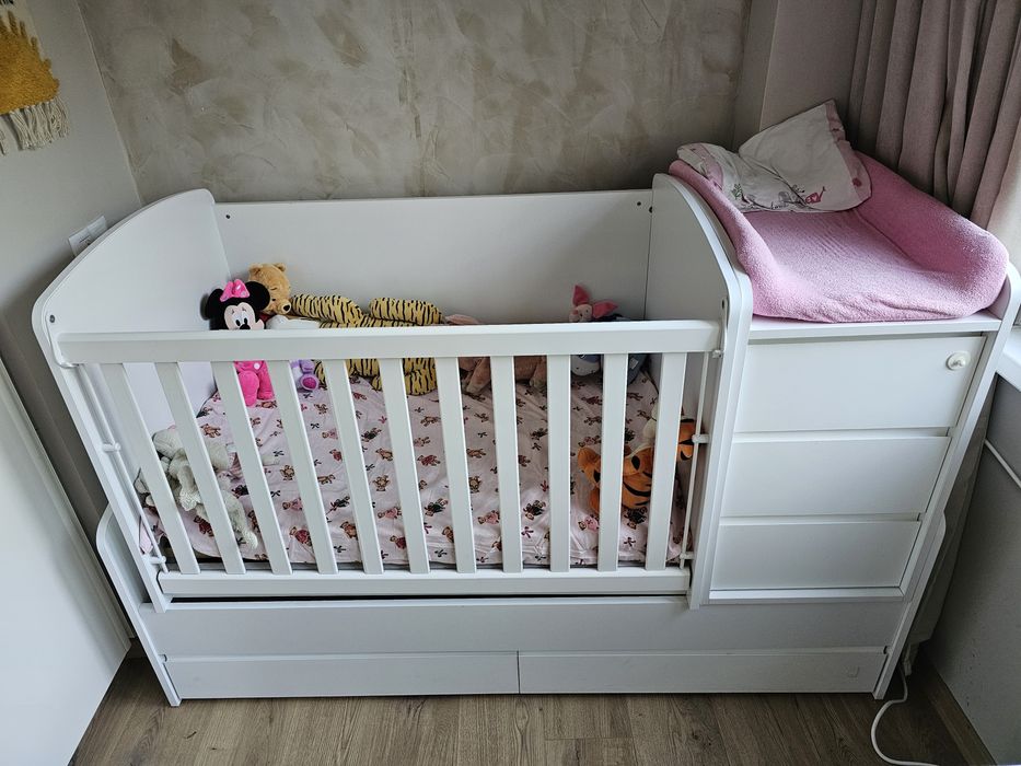 Трансформираща кошара и детско легло Nicolle baby модел Луна