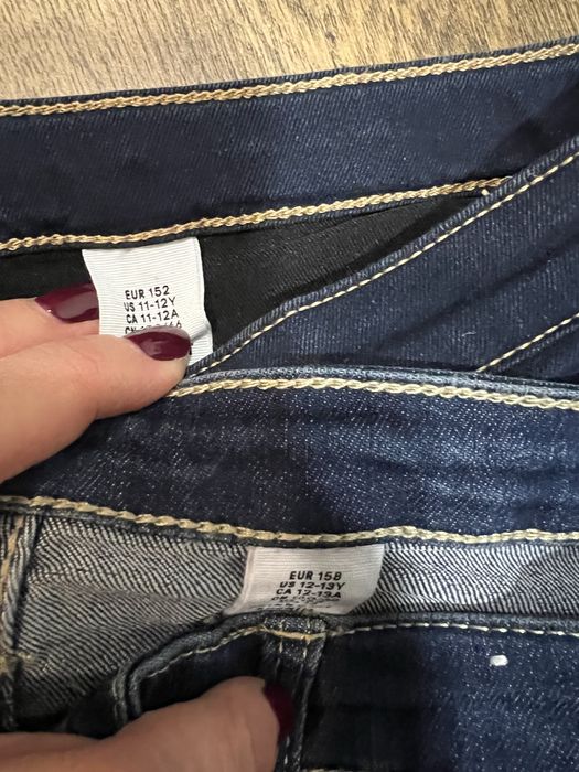 Blugi fete 11-12 ani, H&M