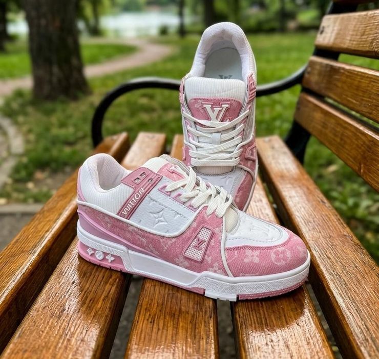 Louis Vuitton Trainer LV Trainer Roz Pink