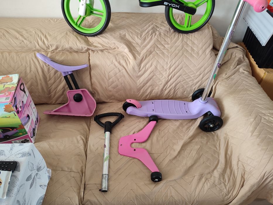 Детска тротинетка 3 в 1