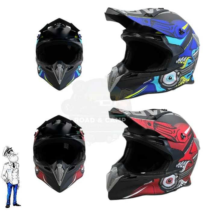 Кросова каска за мотор, ендуро, АТВ, Скутер