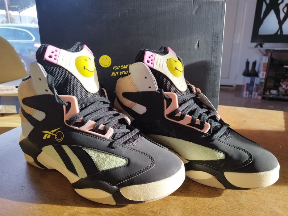 Reebok Shaq Attaq & Smiley The pump 42  100% original