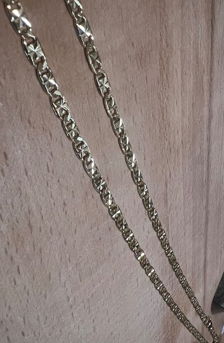 Златно синджирче Бохо 14к