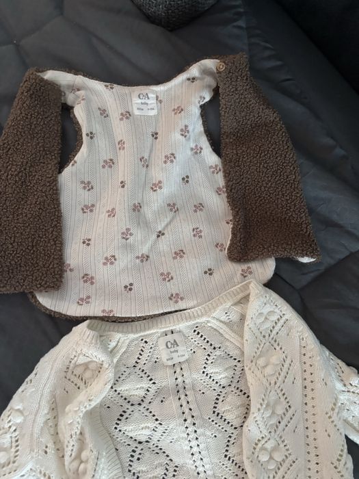 pulovar si vesta C&A fetite