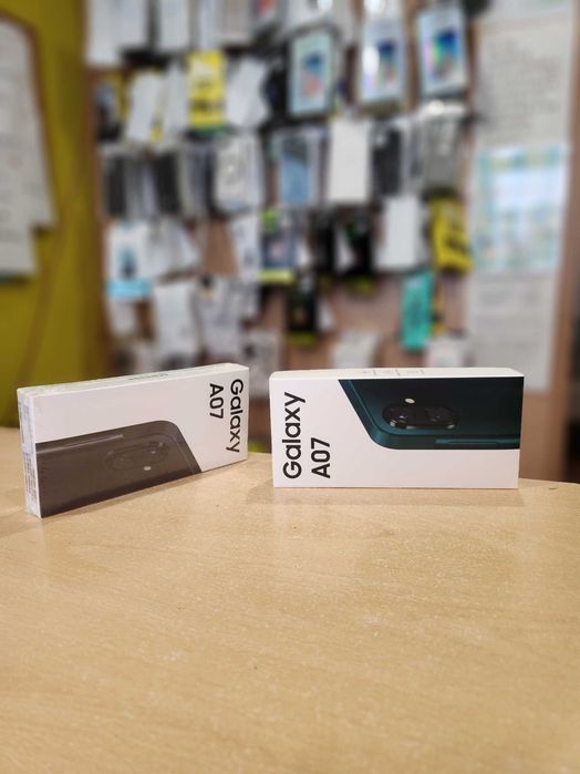 Samsung Galaxy A07 - Nou, Sigilat - 64/4 - 128/6 - Mov / Negru / Verde