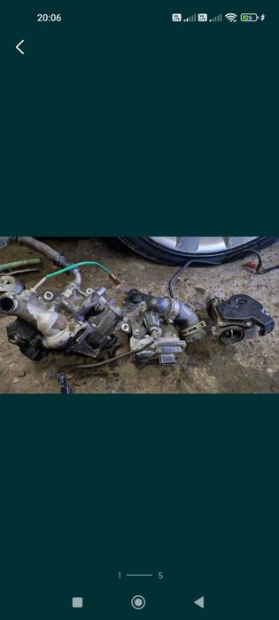 Răcitor ,egr ,clapeta 1.5 dci ,k9k g6,110 cp,EURO 6 Dacia, Renault