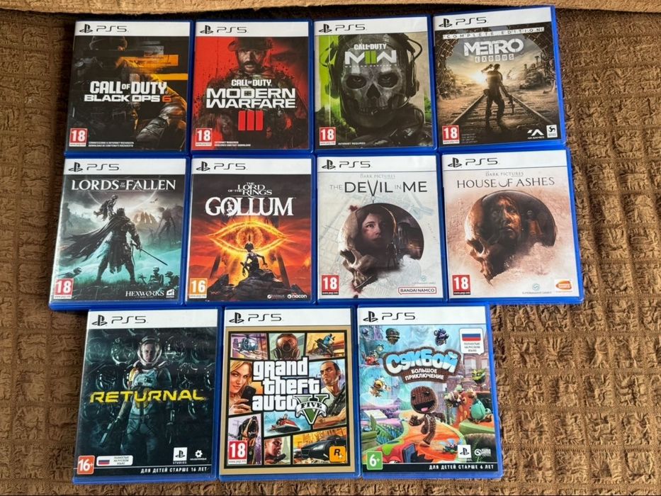 Игры на дисках для PlayStation 5 игры пс 5 диски Ps 4 playstation 4