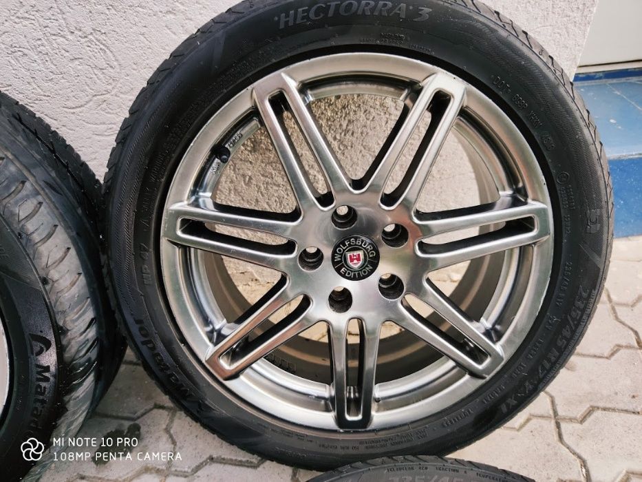 Джанти с гуми за Фолксваген, Ауди,Сеат, Мерцедес 17х5х112 7,5 J