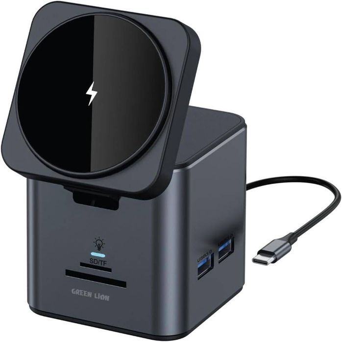 USB type-c HUB Green Lion для телефона и ноутбука