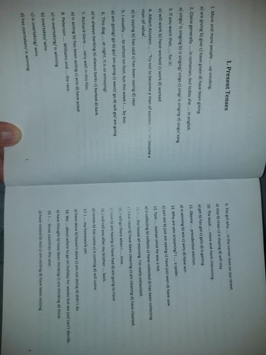 Carte teste engleză