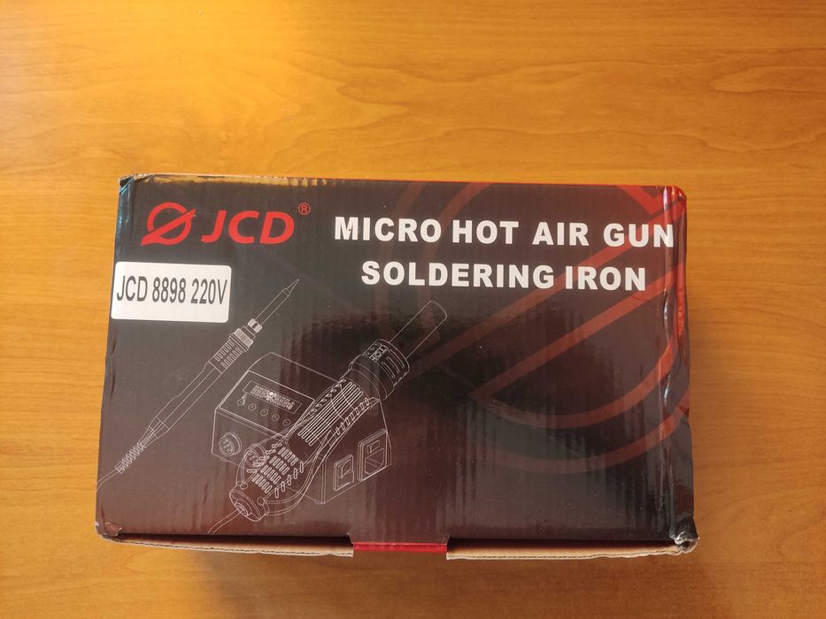 Поялна станция с горещ въздух