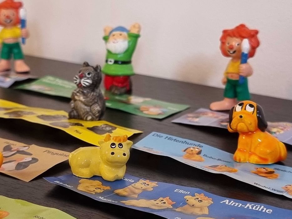 Lot figurine Kinder, Bully, 11 bucati vintage