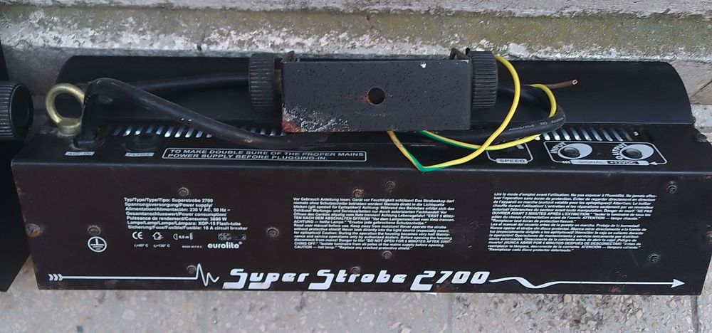 Eurolite Superstrobe 2700 DMX Stroboscop fără lampă