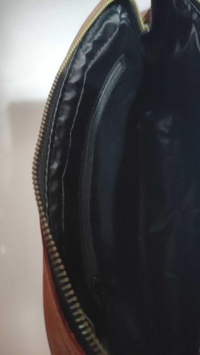 Ashley Brooke кожена дамска чанта