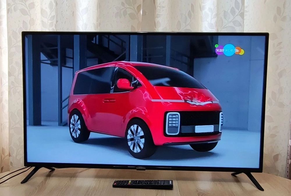 Yasin 106 см smart tv телевизор