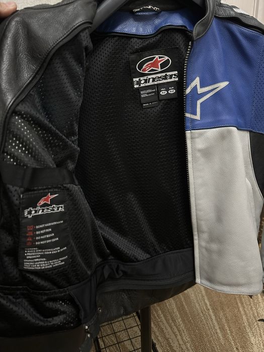 Кожено мото яке Alpinestars 52