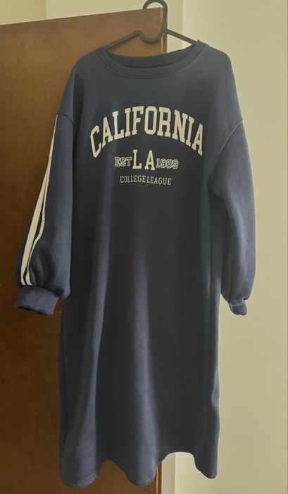 Дълга рокля тип суитчър спортна