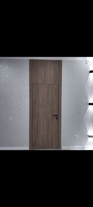 Установка дверей.