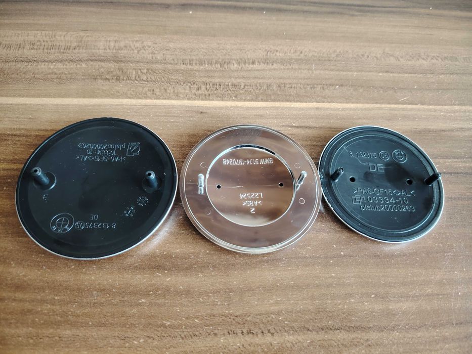 Емблема БМВ/BMW алуминиеви 3-размера