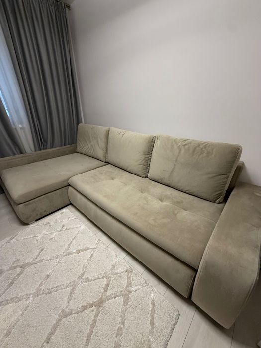 Canapea colțar extensibilă
