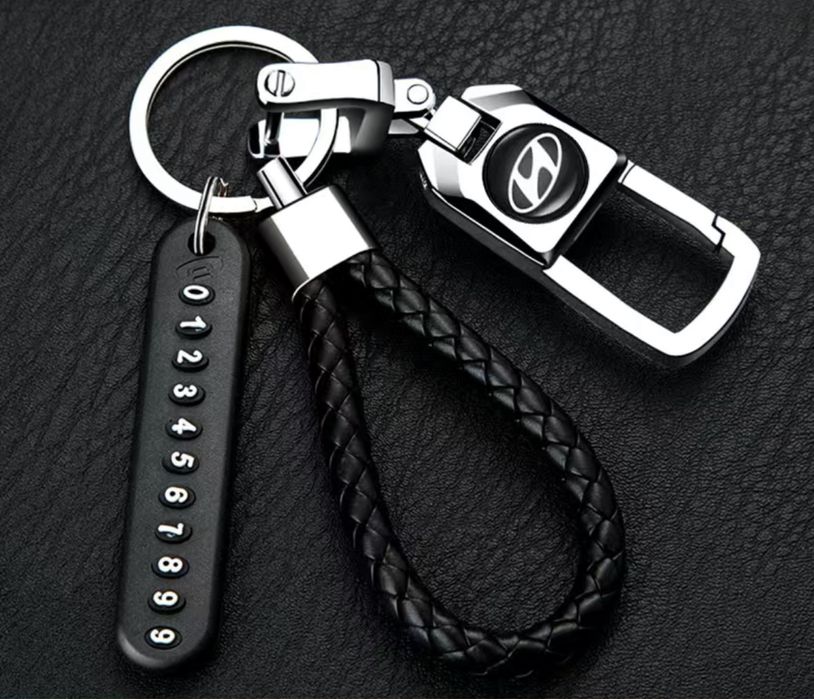 Авто брелок кожанный разные марки