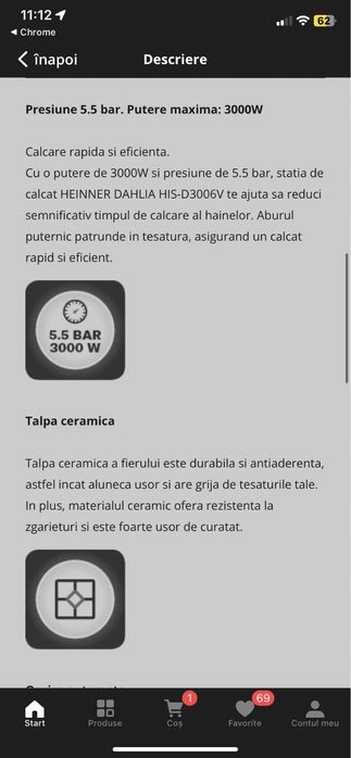 Statie de calcat heinner