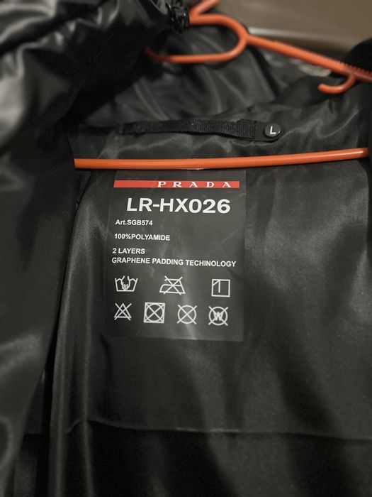Geaca Prada Linea Rossa Nylon Puffer