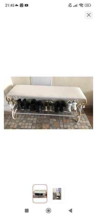 Продам обувницу с вешалкой