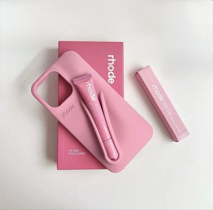 Rhode калъфи и Rhode гланцове Оригинални iPhone Case + Lip Tint Gloss