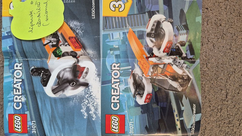 Lego Creator 3 in 1  31071 Drona de explorare