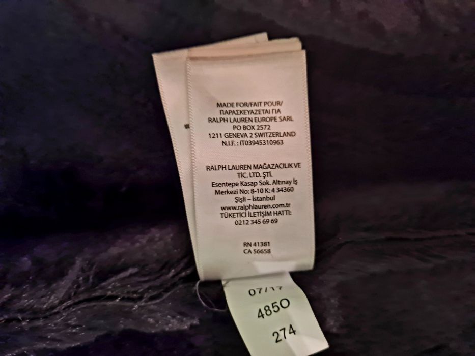 Capa Ralph Lauren imblanita