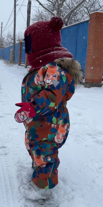 зимний комбинезон детский