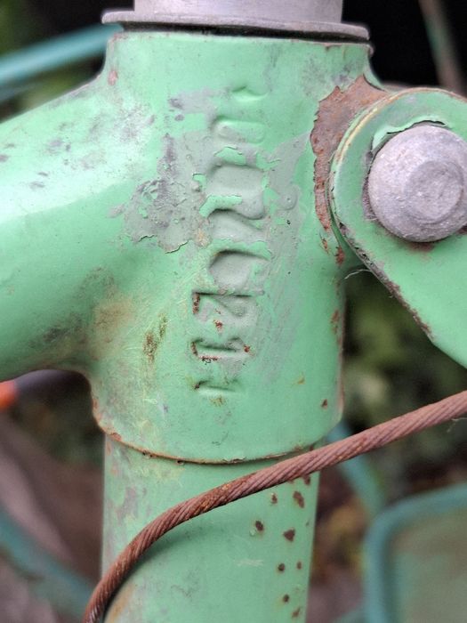 Bicicletă veche Tohan, anul 1980