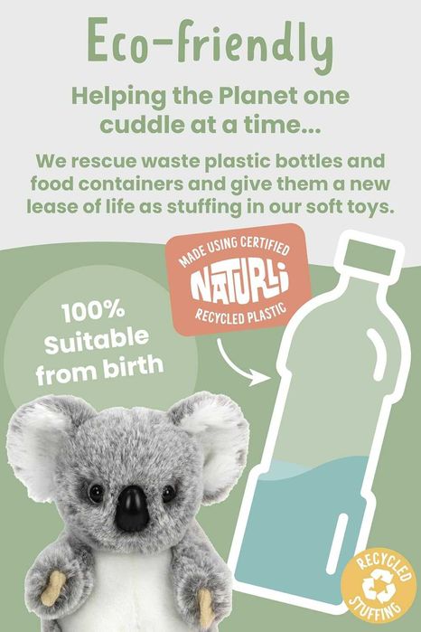 Living Nature Baby Koala Плюшена играчка пухкава коала за бебета, деца