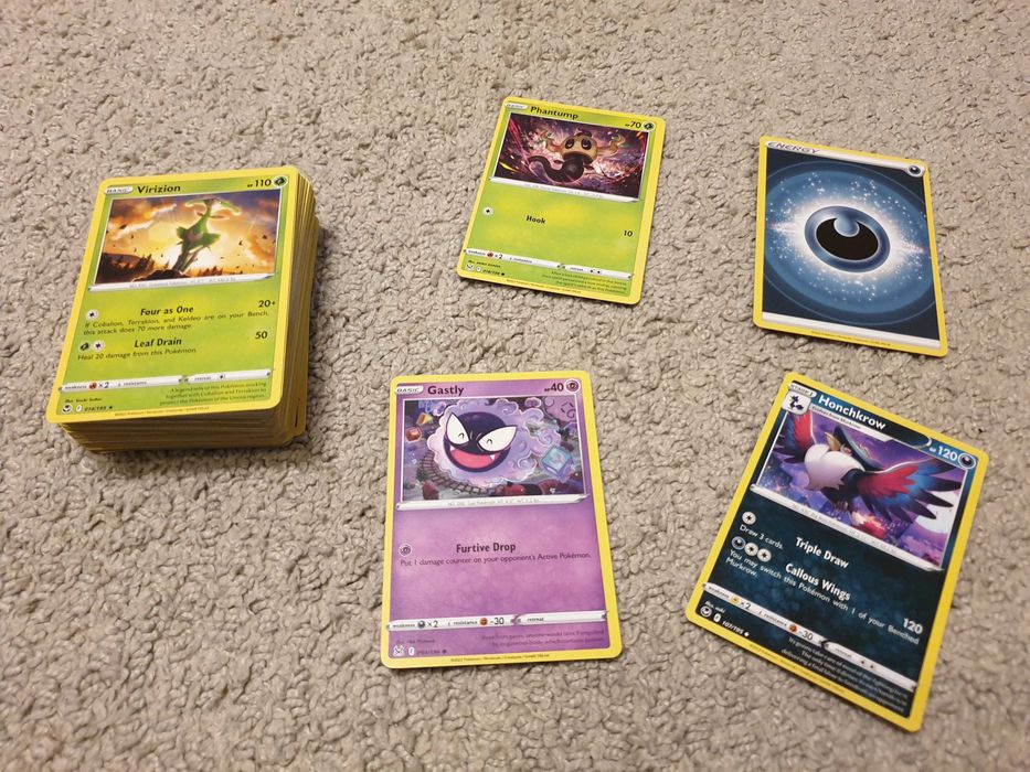 200 carti Pokemon originale (bulk)