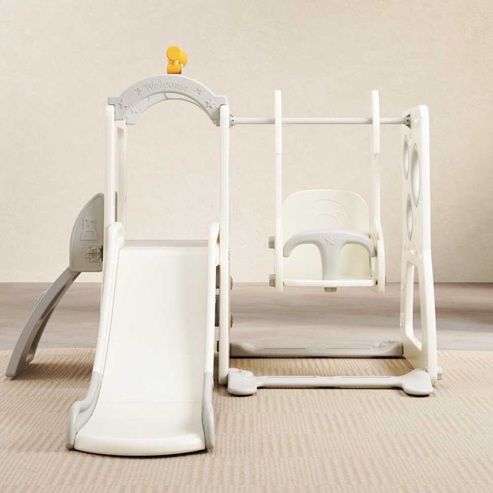 Ansamblu de joaca 4 in 1 Kinderplay Explorer, pentru copii 1-5 ani