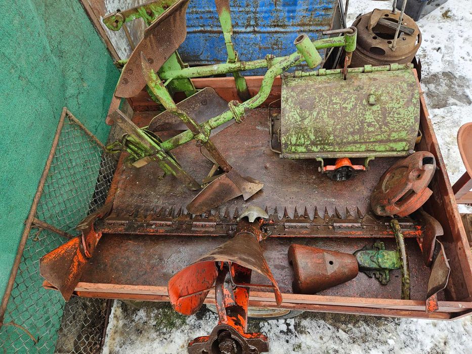 Vand motocultor, diesel, cu motor Lambordini LDA 450, cu utilaje