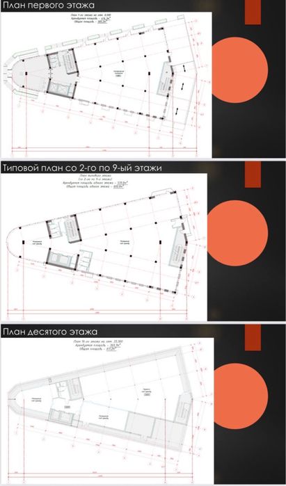 Гидрометцентр, метро Минор Здание 7413 м2