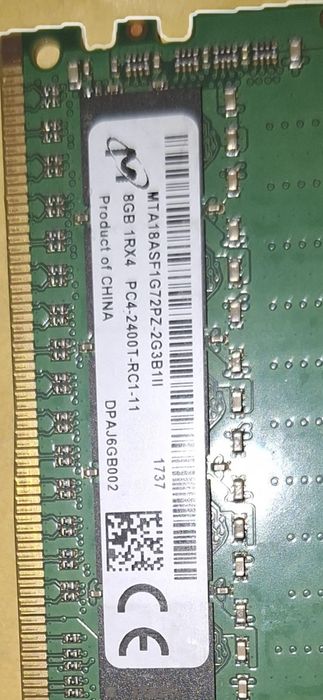 Ram 32 GB DDR 4 ECC