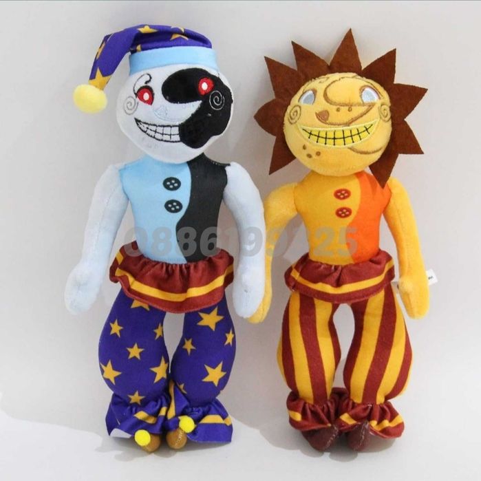 Плюшени играчки FNAF Sundrop and Moondrop Five Nights at Freddy's